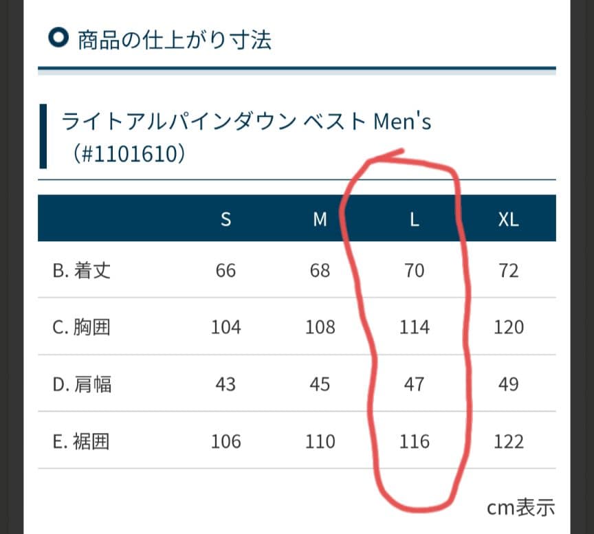 mont-bell モンベル ブラック ライト アルパイン ダウン ベスト