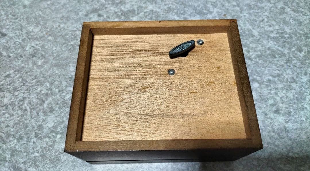 九頭龍師　鏡付き小物ジュエル入れ(オルゴール付き)