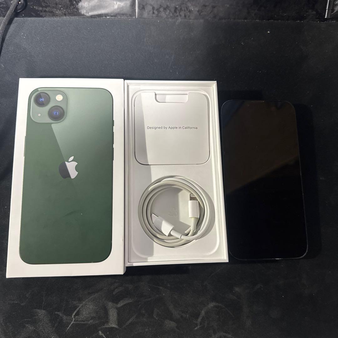 iPhone13 ジャンク　128gb グリーン