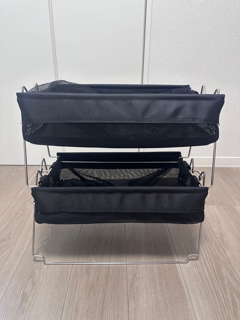 【2個セット】TOKYO CRAFTS バケットシェルフ　メッシュ