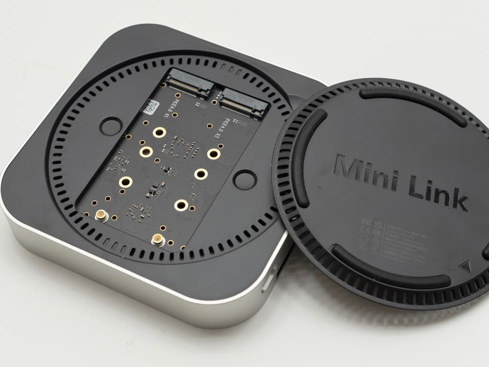 Macデスクトップ ORICO MiniLink M2SSD X2 RAID USB4 40Gbps