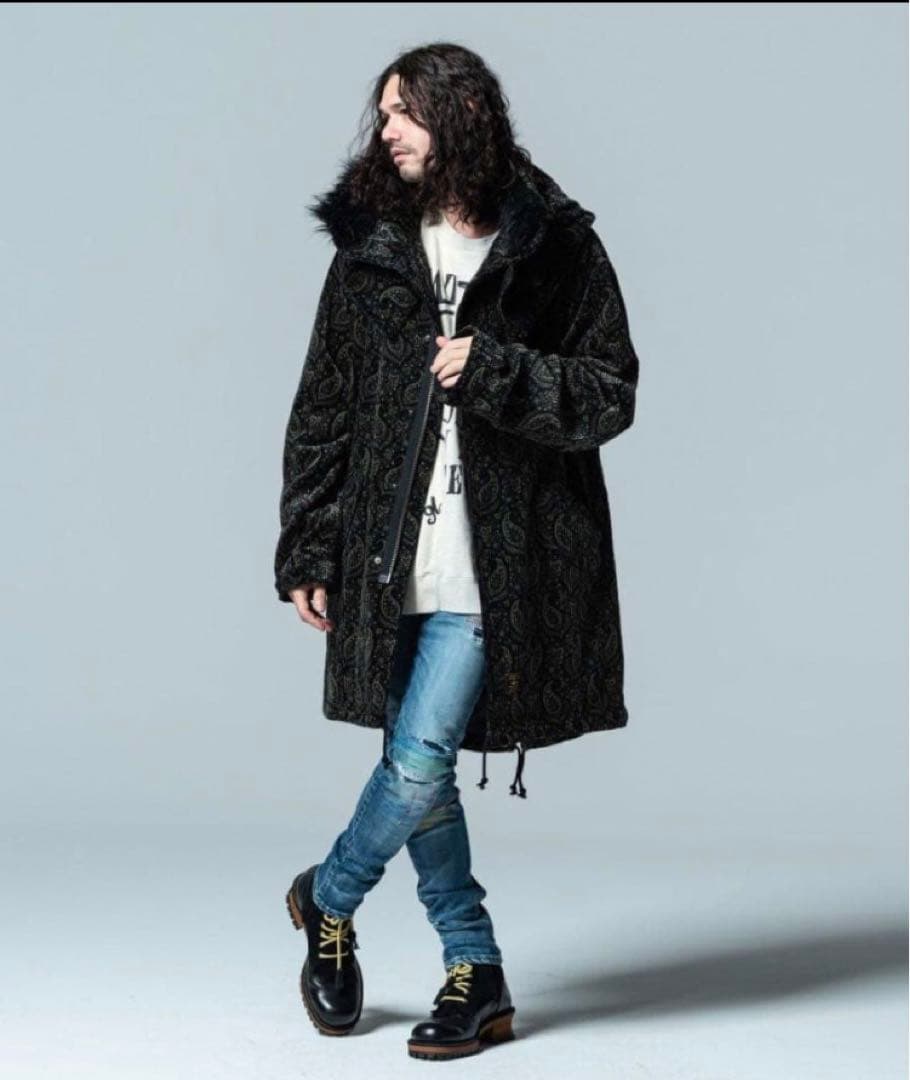 glamb グラム　コーデュロイモッズコート　サイズM