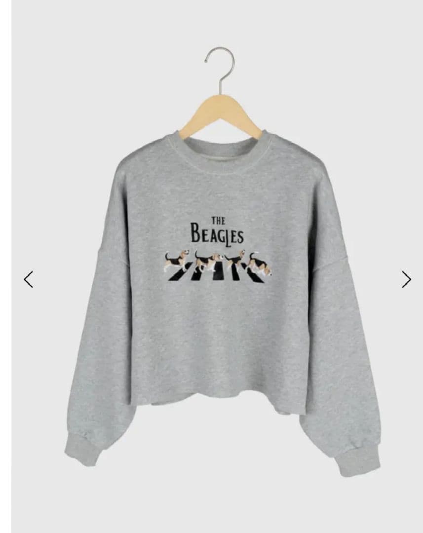 Vin \"THE BEAGLES\" 刺繍スウェット