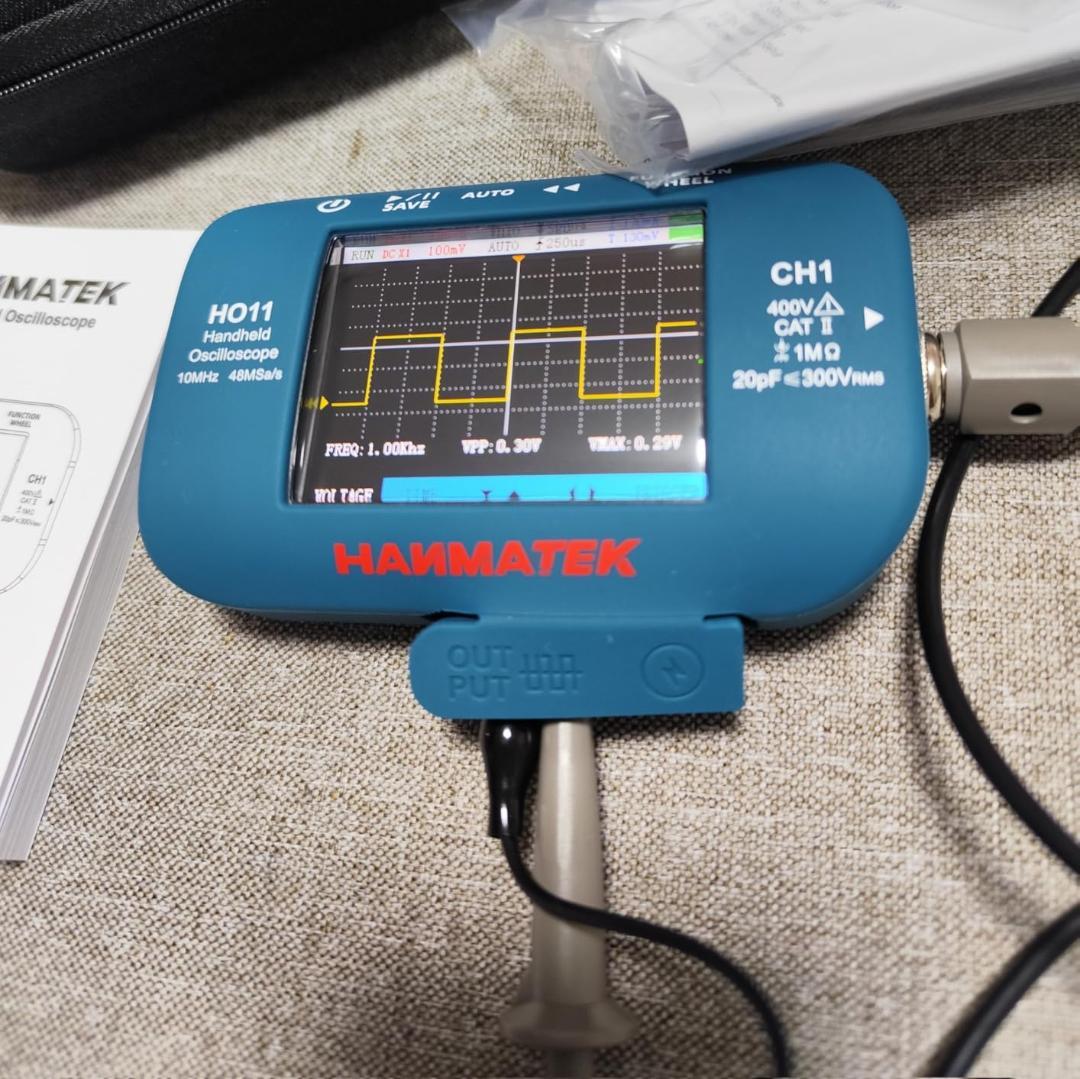 HANMATEK HO11 ハンドヘルド デジタル オシロスコープ - 10MA