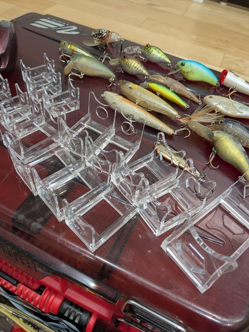【セール中】バス釣り引退セット　ワーム　ルアー　フック　シンカー　ボックス