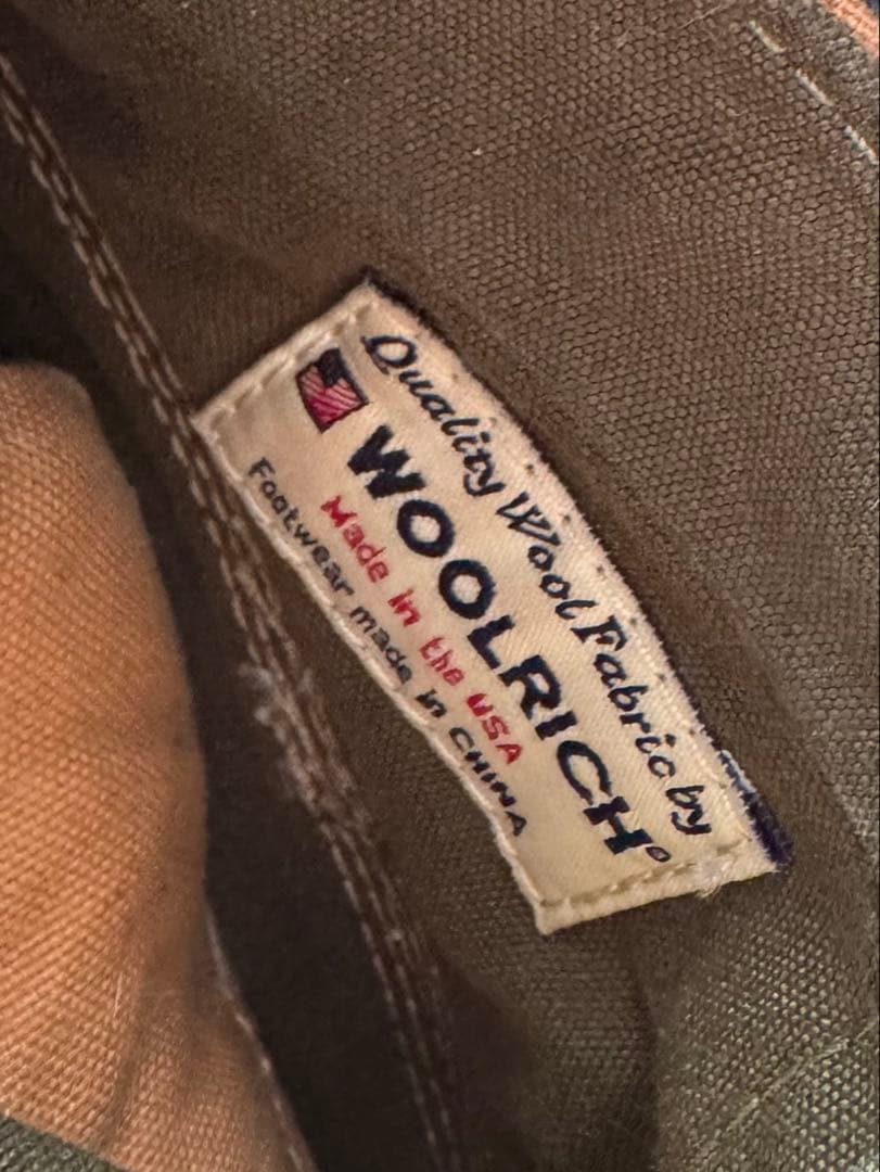 Timberland × woolrich ジップアップイエローブーツ