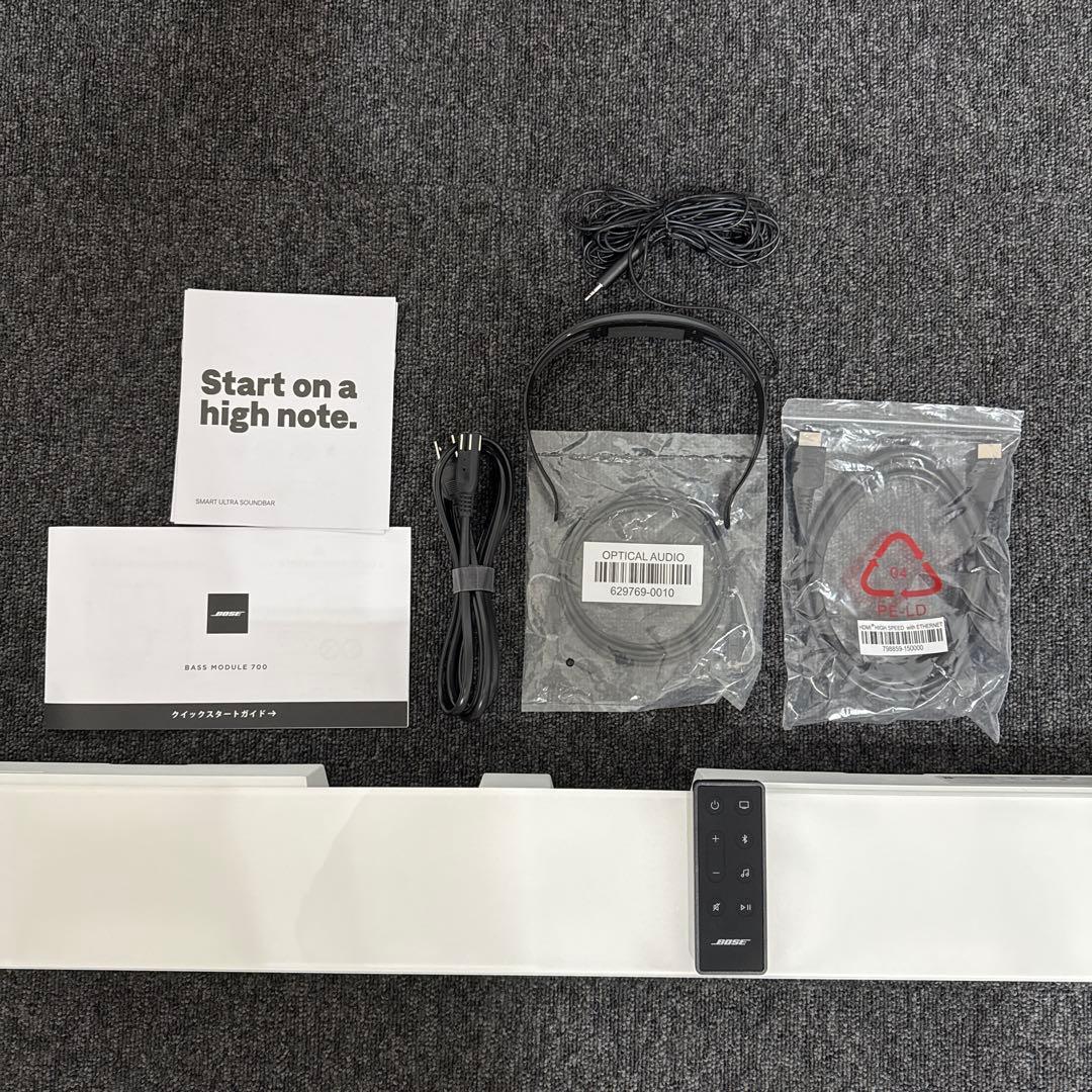 Bose Smart Ultra Soundbar サウンドバー ホワイト