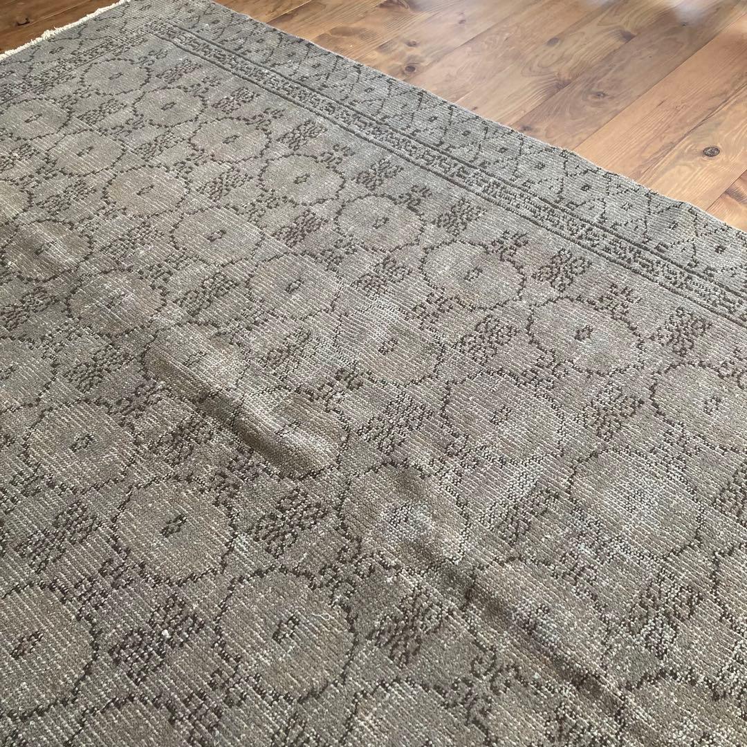 処分します　ナチュラルカラー　ヴィンテージラグ