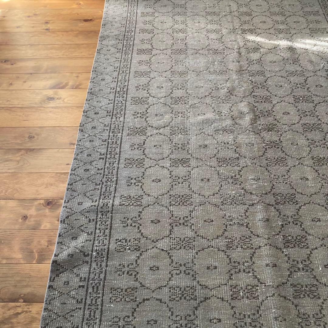 処分します　ナチュラルカラー　ヴィンテージラグ