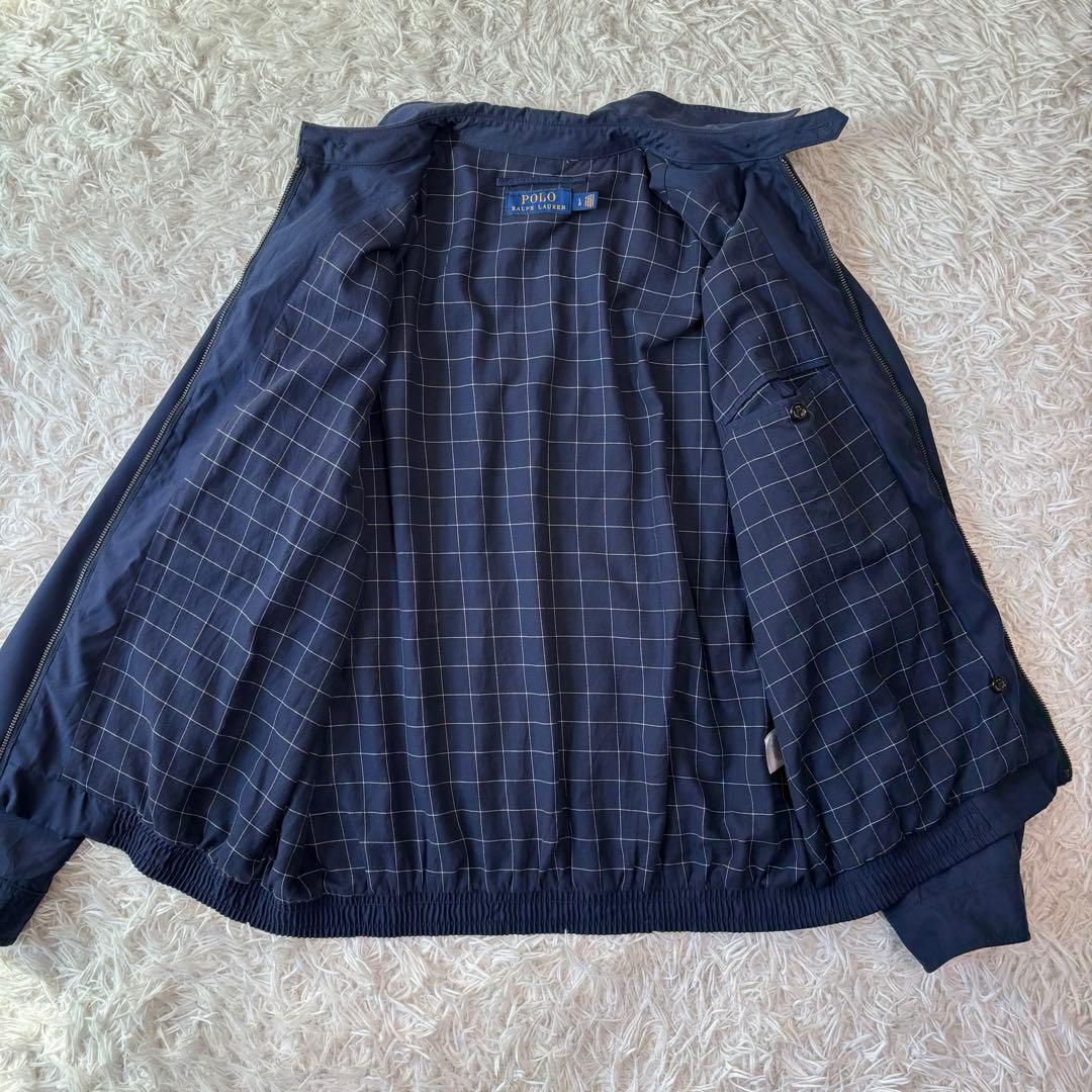 ✨希少色/XL相当✨ポロラルフローレン スイングトップ ペンチェック ポニー刺繍