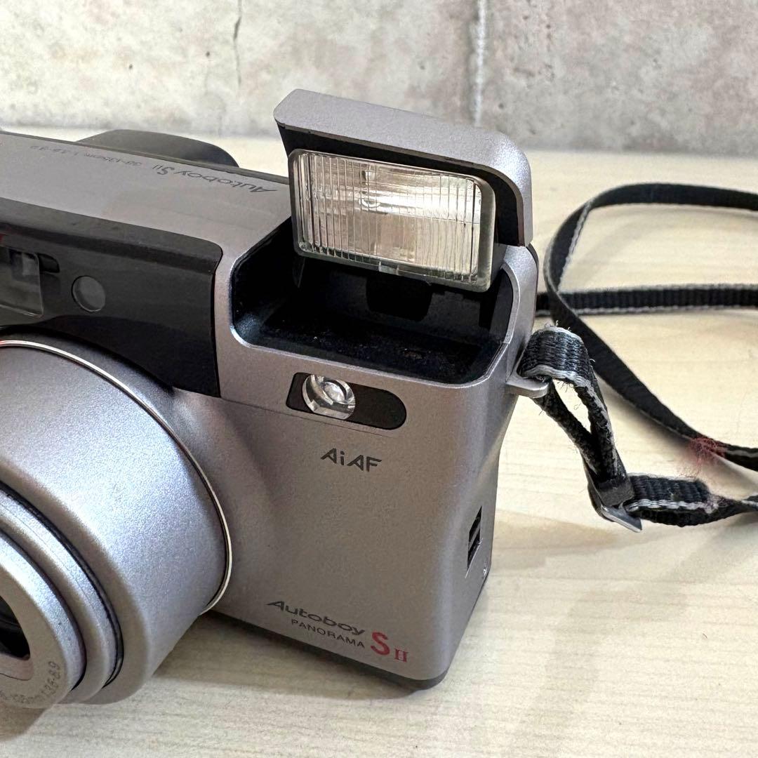 美品 Canon Autoboy S II カメラケース付き フィルムカメラ