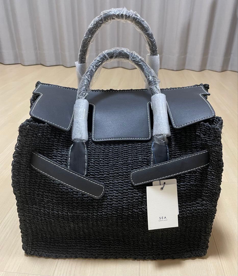 【SEA】BASKET BAG ブラック