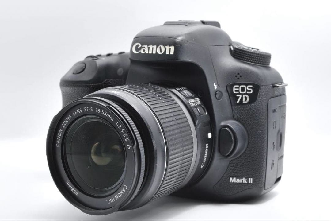 望遠レンズ付✨Canon 7D MarkⅡ 高速連写 スマホ転送 一眼レフカメラ