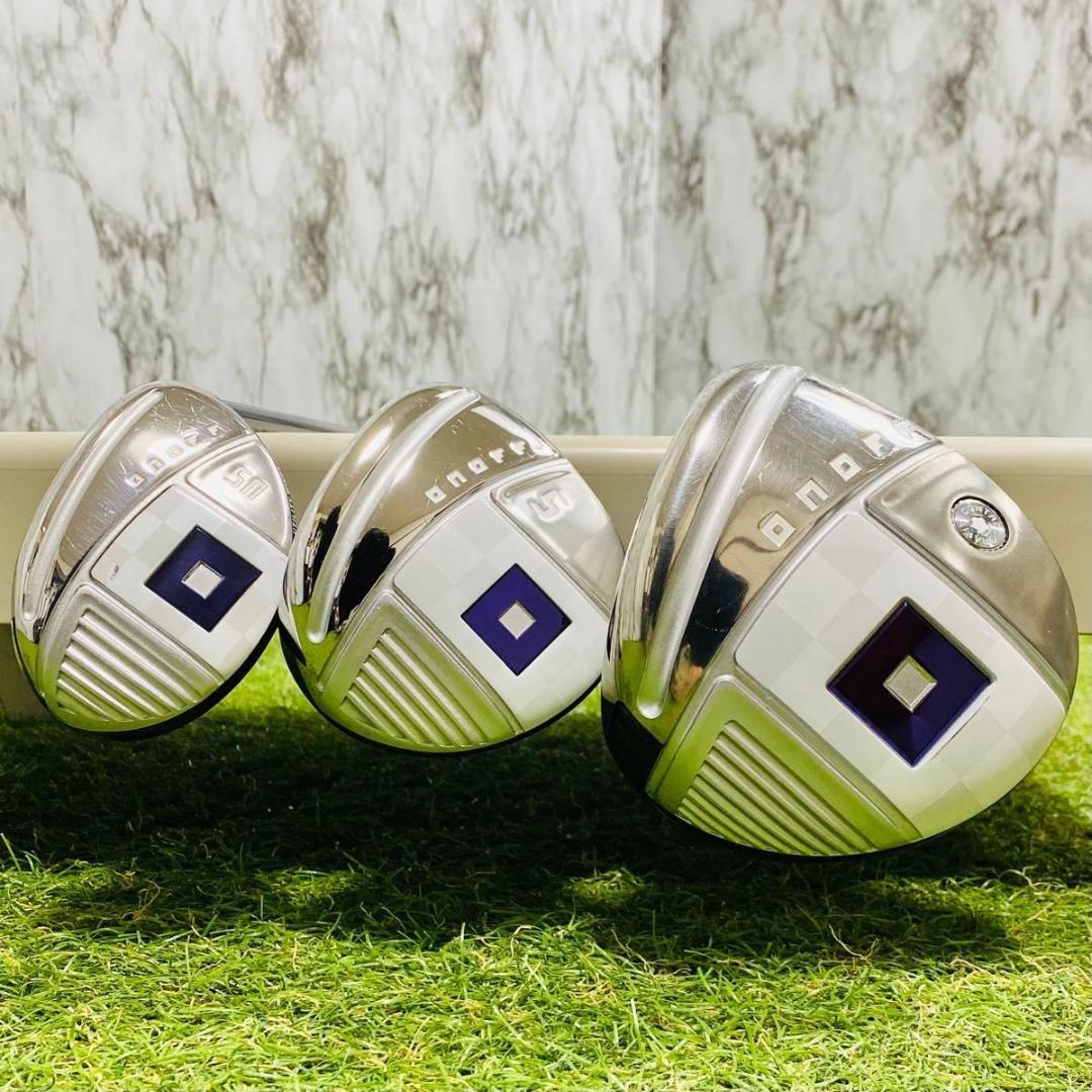 【極美品】オノフ 2023 1W 5W 5UT レディース ウッド3本セット L