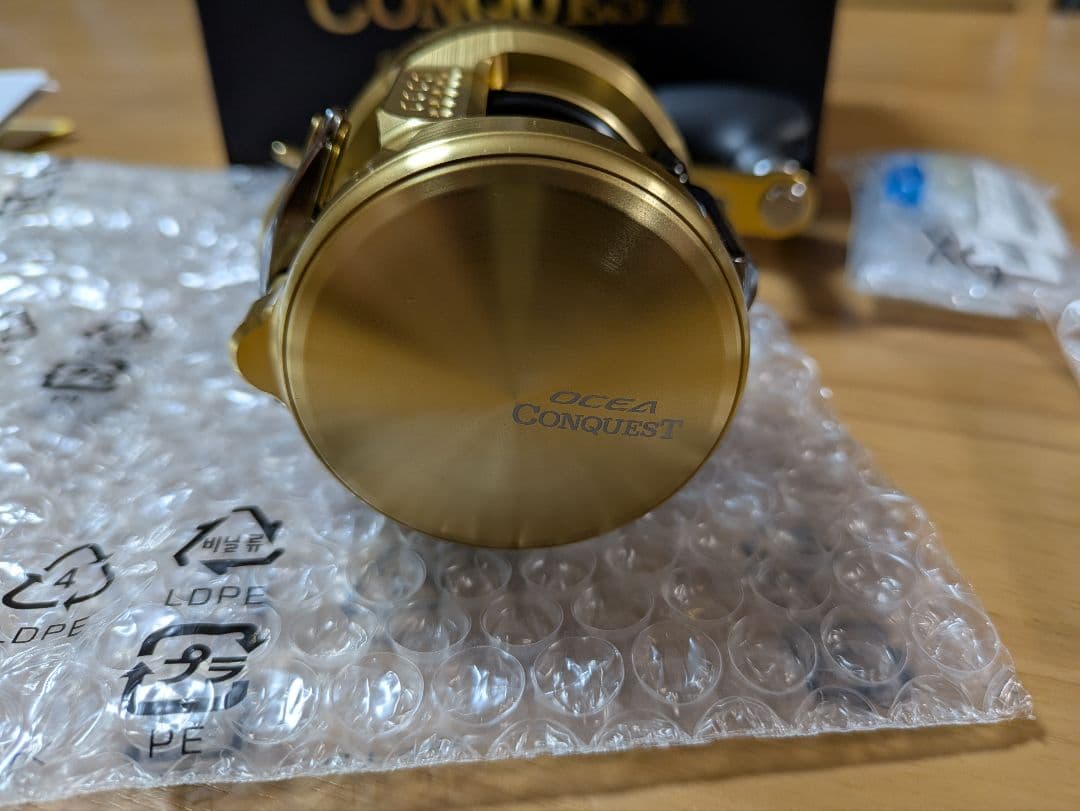 シマノ　22オシアコンクエスト300HG 中古品　他部品付き