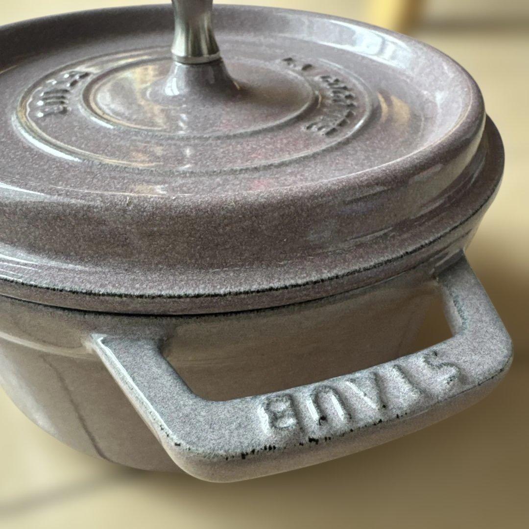 ストウブ(Staub) 「 ピコ ココット ラウンド シフォンローズ 18cm