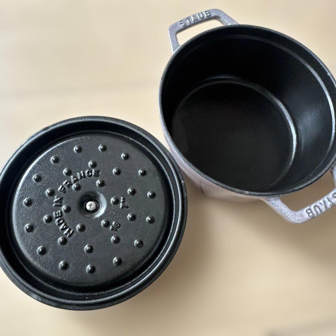 ストウブ(Staub) 「 ピコ ココット ラウンド シフォンローズ 18cm