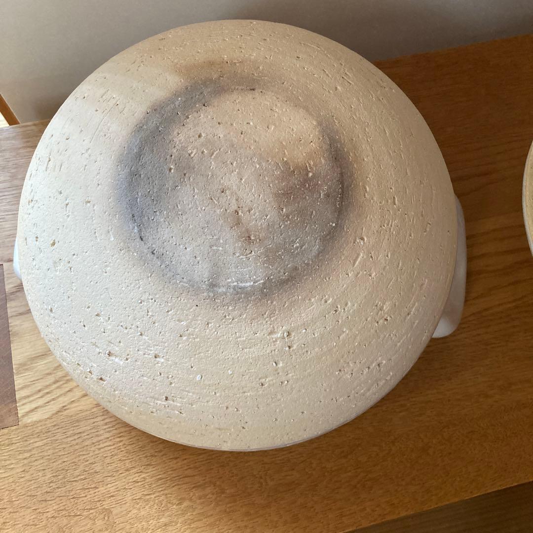 長谷園　ヘルシー蒸し鍋　中　￼土鍋　白