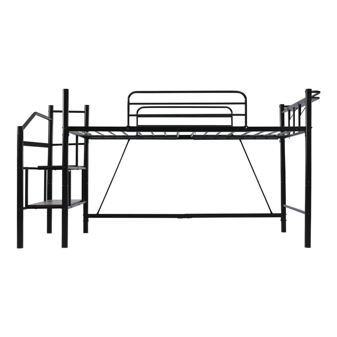 【パイプ床板・Sシングル】ロフトベッド パイプベッド シングル 耐荷重150kg