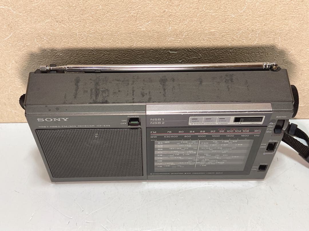 SONY ICF-EX5 FM/MW/NSB対応 高感度ポータブルラジオ