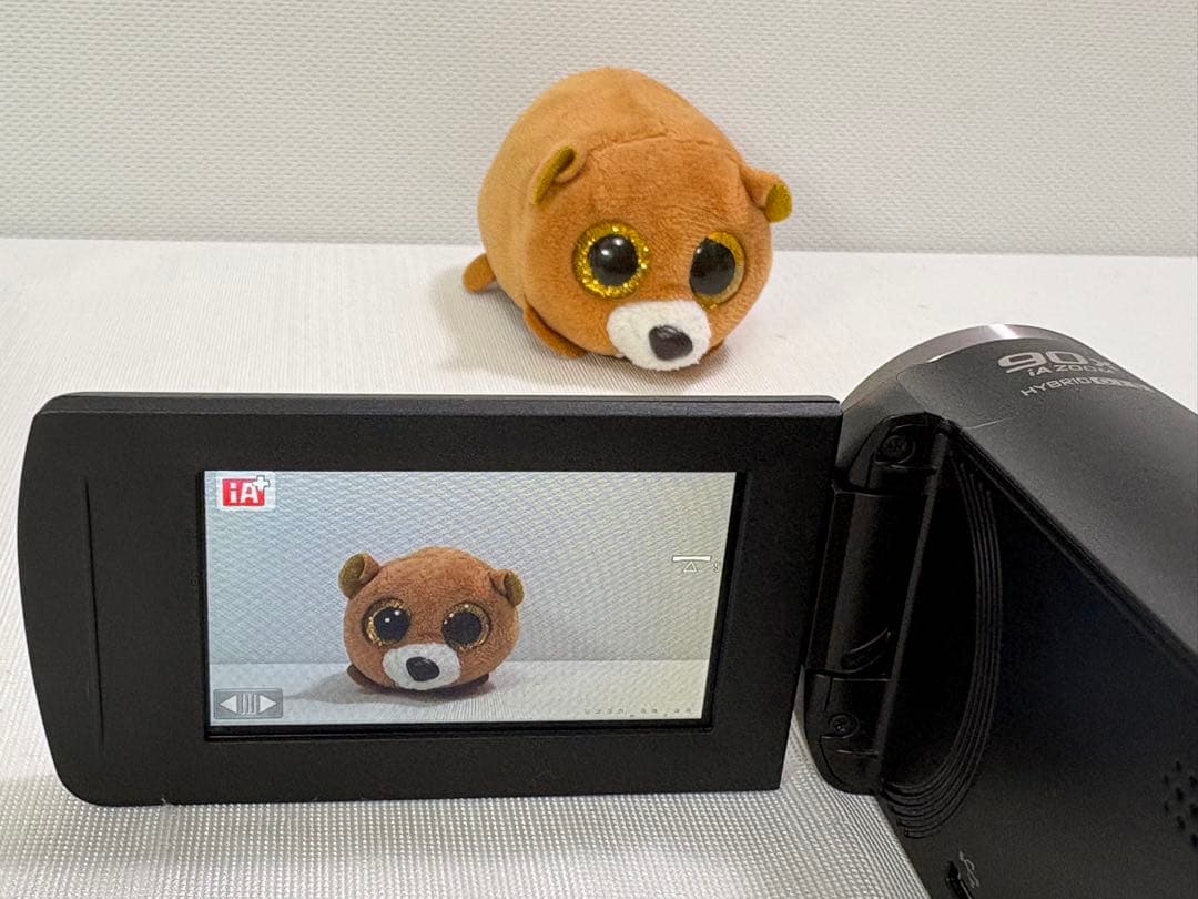 パナソニック デジタルハイビジョン ビデオカメラ HC-V480MS-K