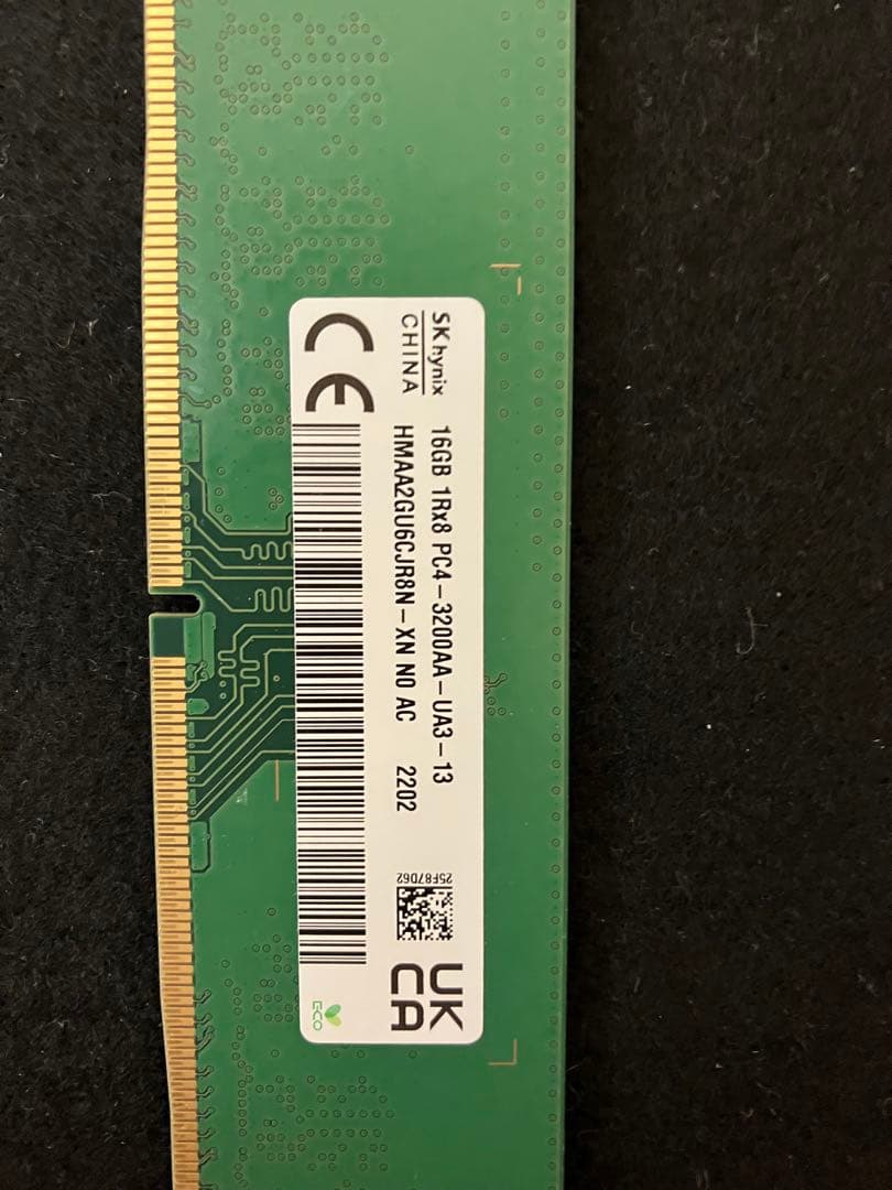 SK hynix 16GB DDR4 メモリ PC4-3200