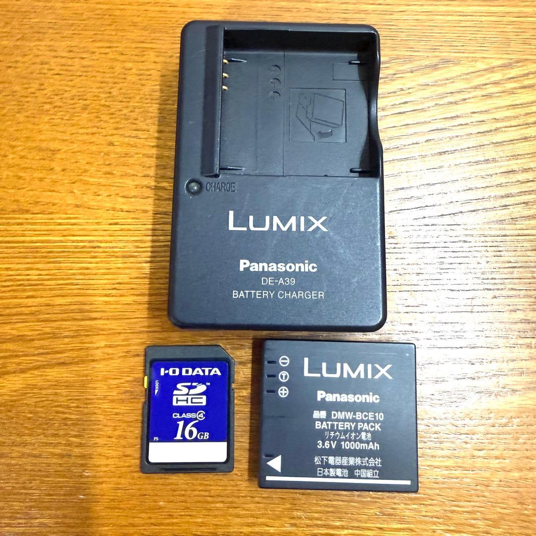 Panasonic LUMIX DMC-FX37 コンデジ ピンク 充電器付