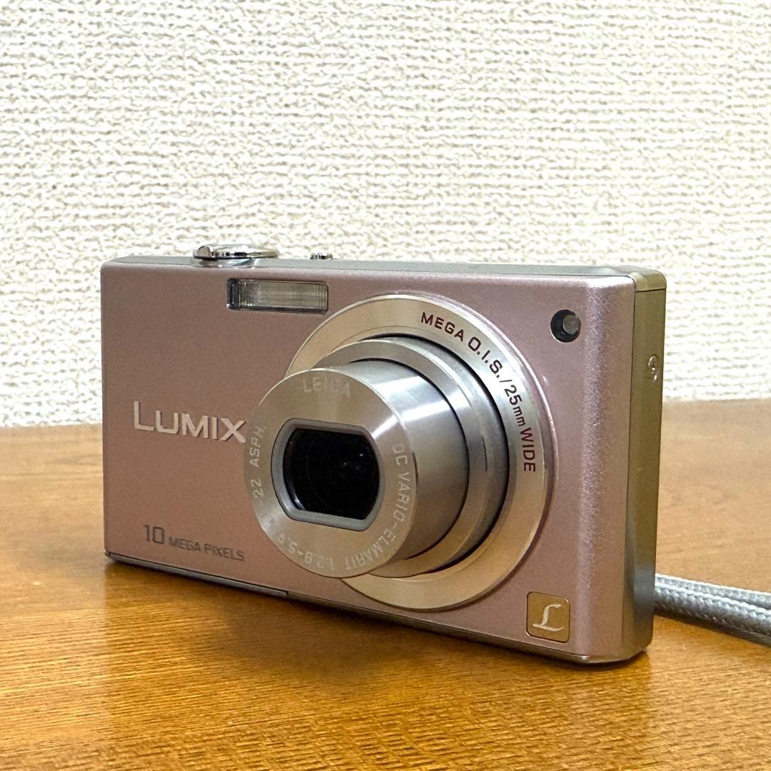 Panasonic LUMIX DMC-FX37 コンデジ ピンク 充電器付