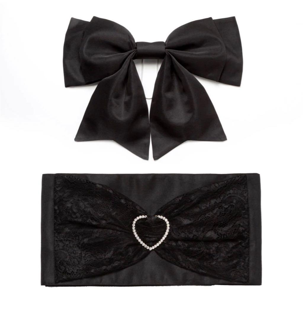 DearMyLove ディアマイラブ あまらぶ浴衣 ブラック 黒 地雷