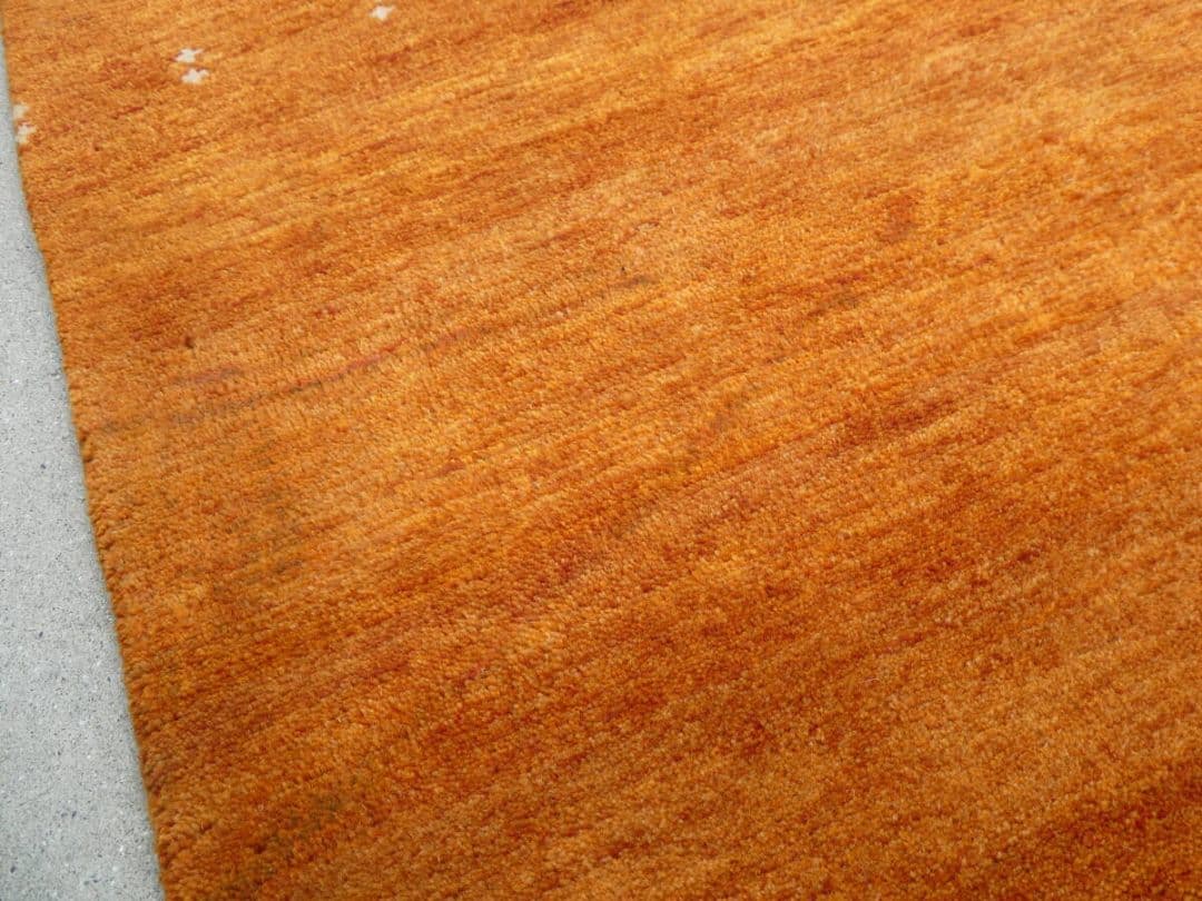 色移りあり　153×102cm　ギャッベ　ペルシャ絨毯　手織り