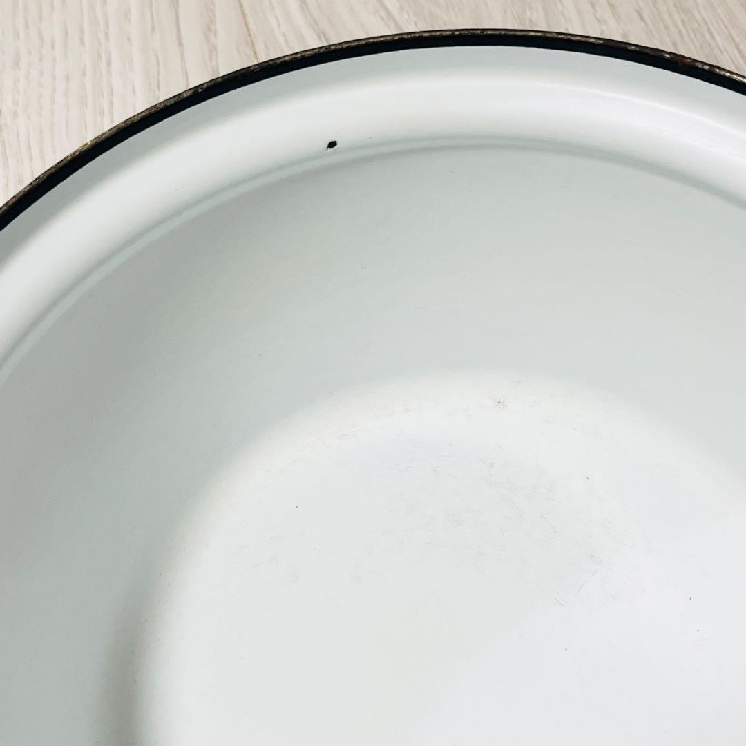 【希少品】北欧ビンテージ キャサリンホルム ホーロー鍋 22cm