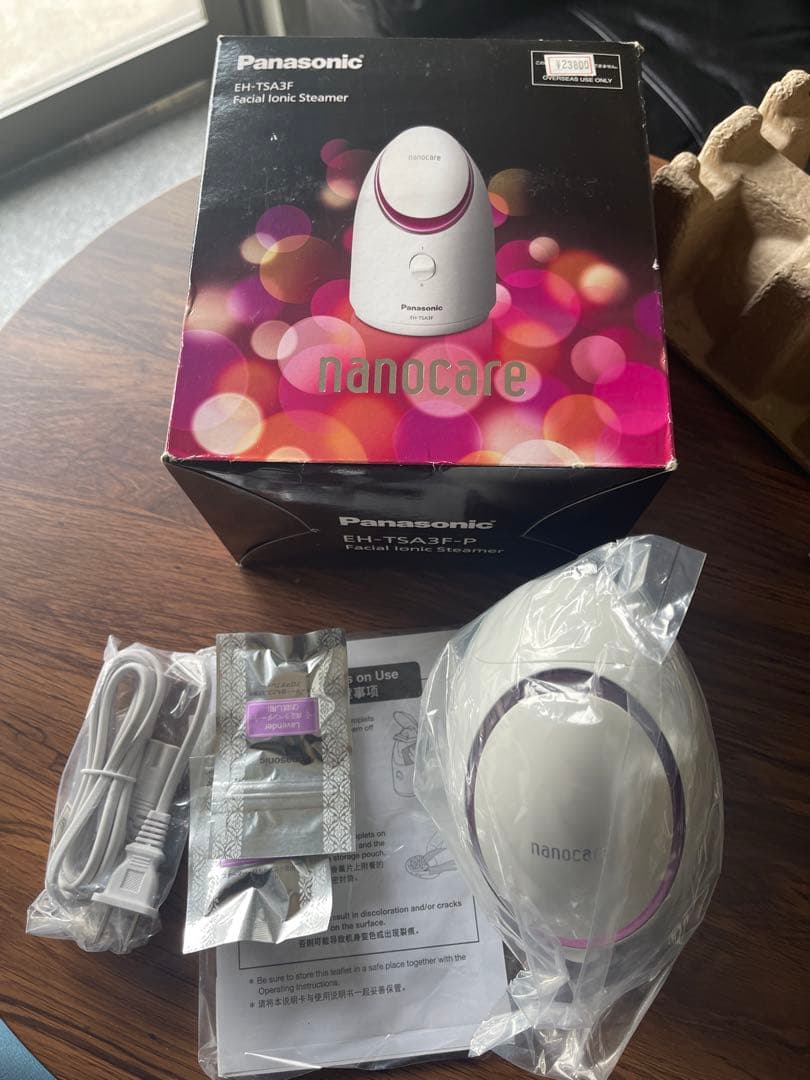 パナソニック スチーマー 海外用 nanocare フェイススチーマーナノケア