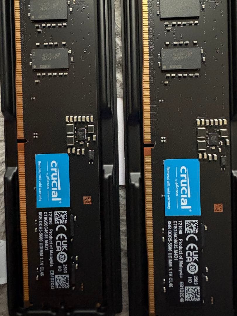 RYZEN5 7500F MSI PRO B650-S WIFIメモリセット