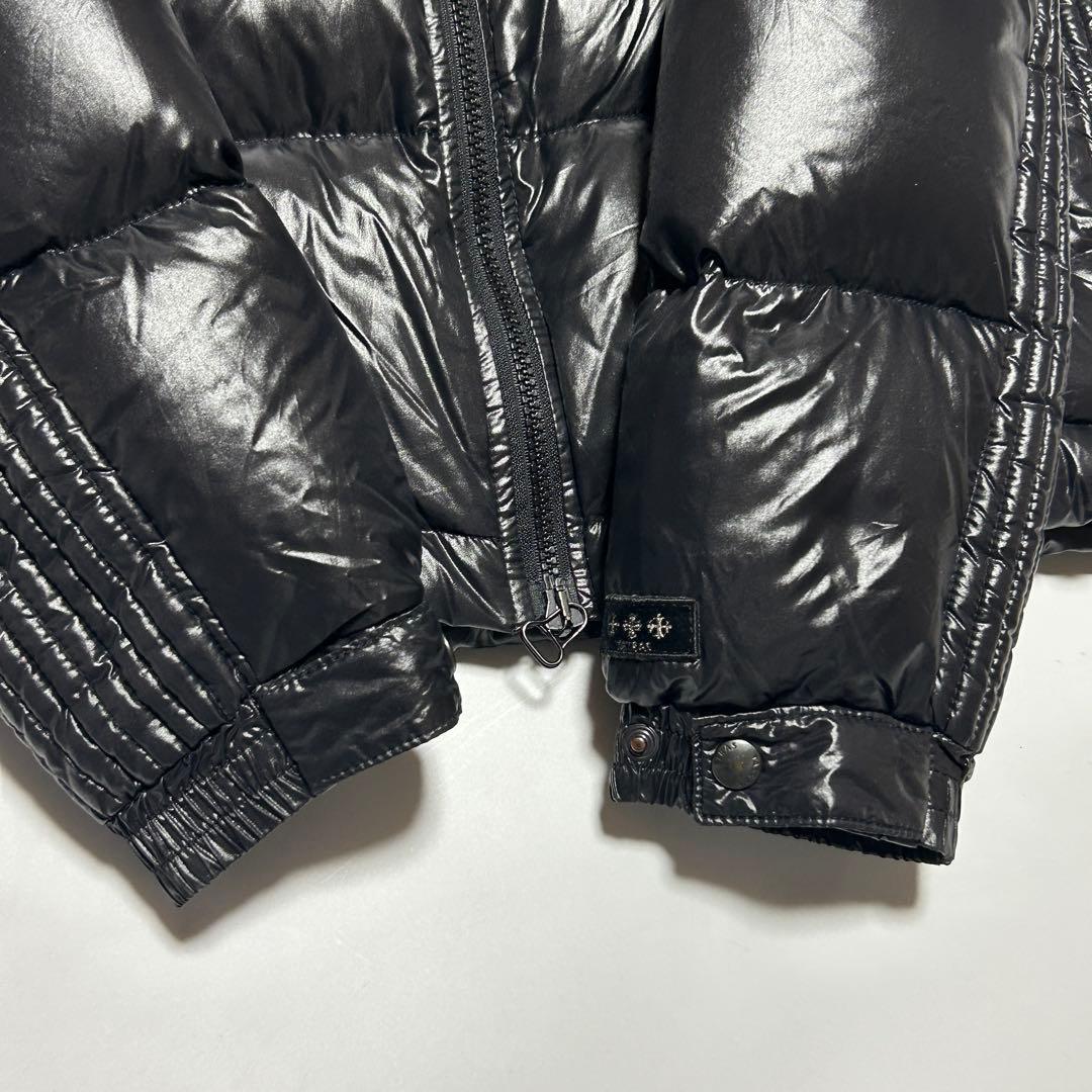 02/Mサイズ　TATRASタトラス　KRAZ　ブラック　ダウンジャケット　光沢