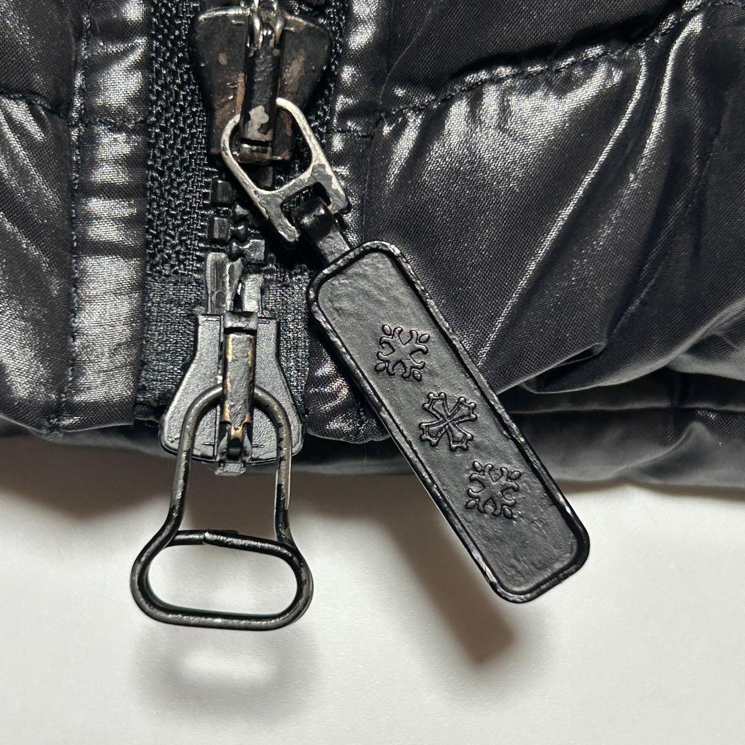 02/Mサイズ　TATRASタトラス　KRAZ　ブラック　ダウンジャケット　光沢