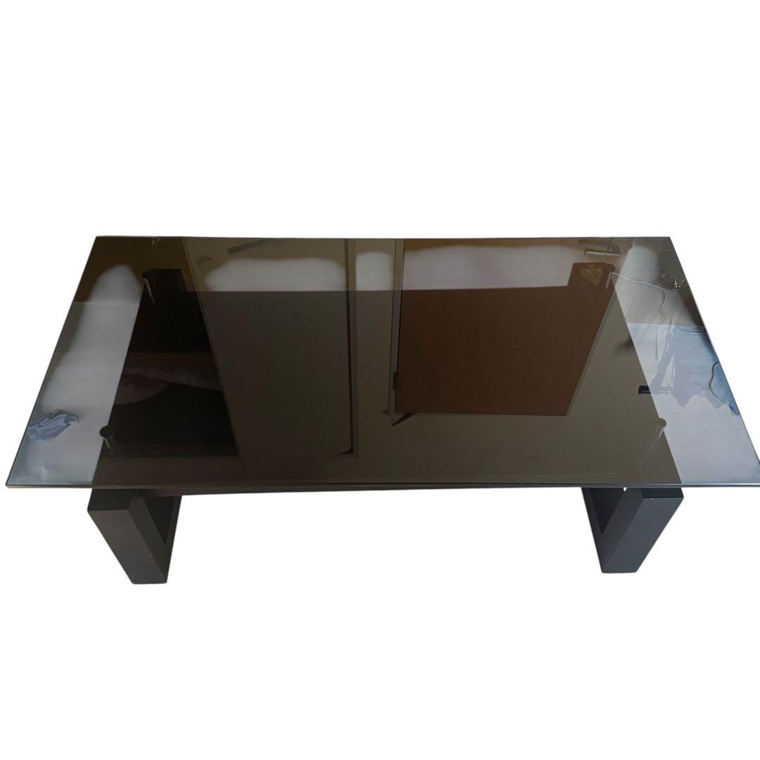 【超レア】アルマンドロゴ　ガラステーブル 高級感抜群 インテリアにも◎