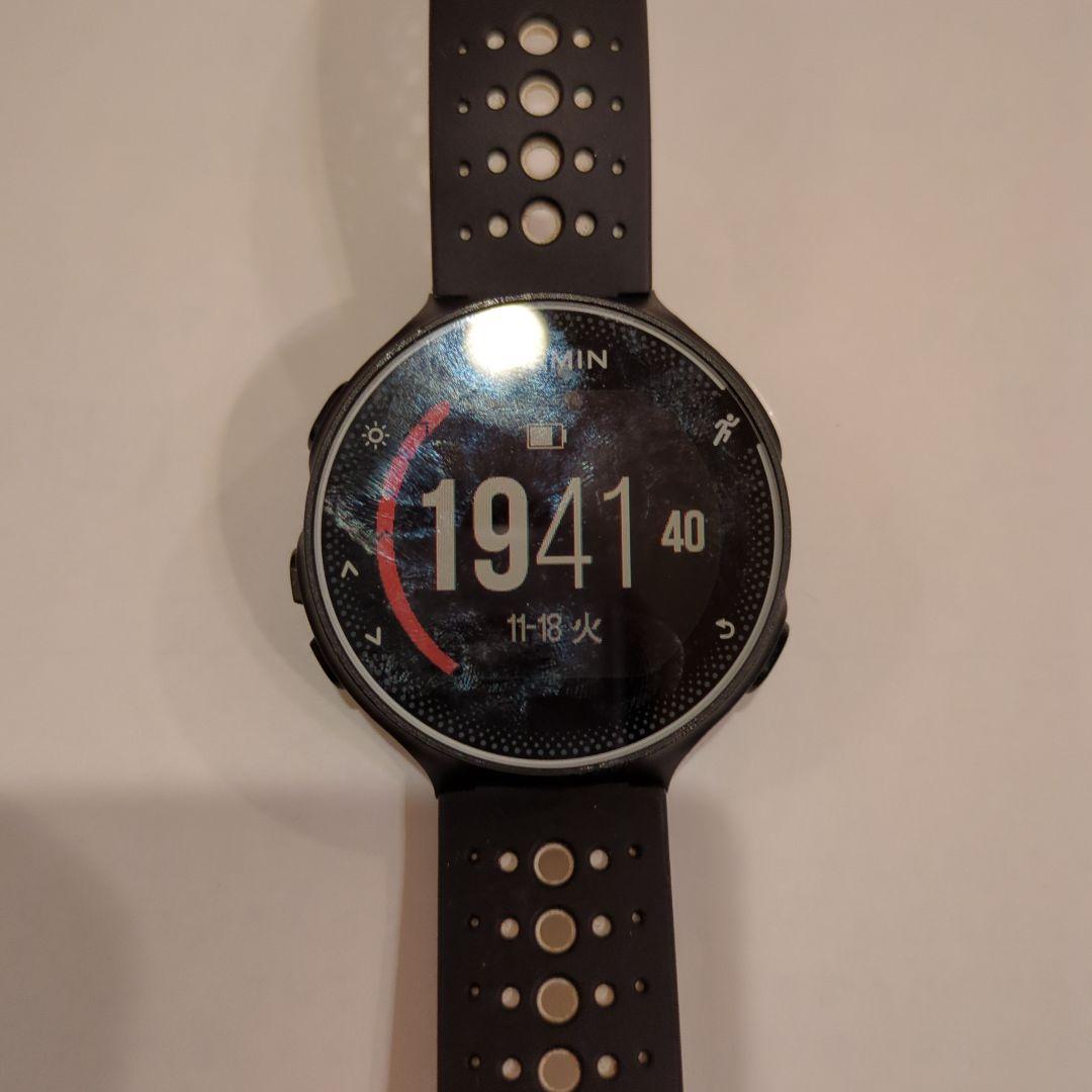 GARMIN ブラック 充電ケーブル付き foreathlete 230J