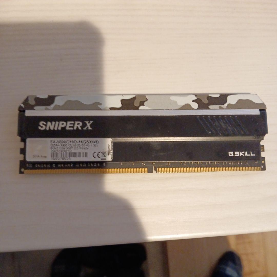 RYZEN 7 5800X　マザーB550M　メモリ32GB