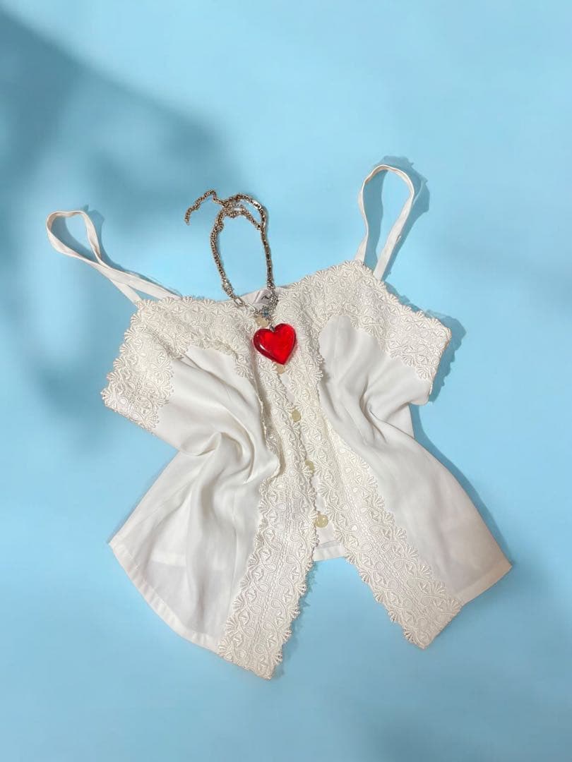 レア90sヴィンテージレースキャミコルセットy2kフェアリーグランジバレエコア