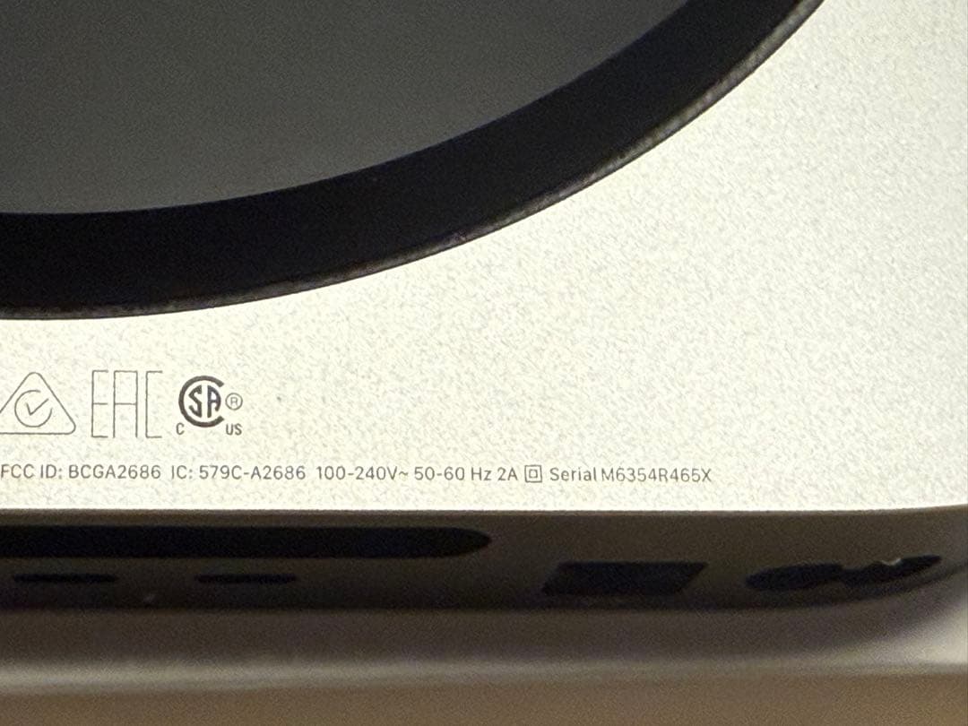 Macデスクトップ Mac mini M2 16GB 512GB