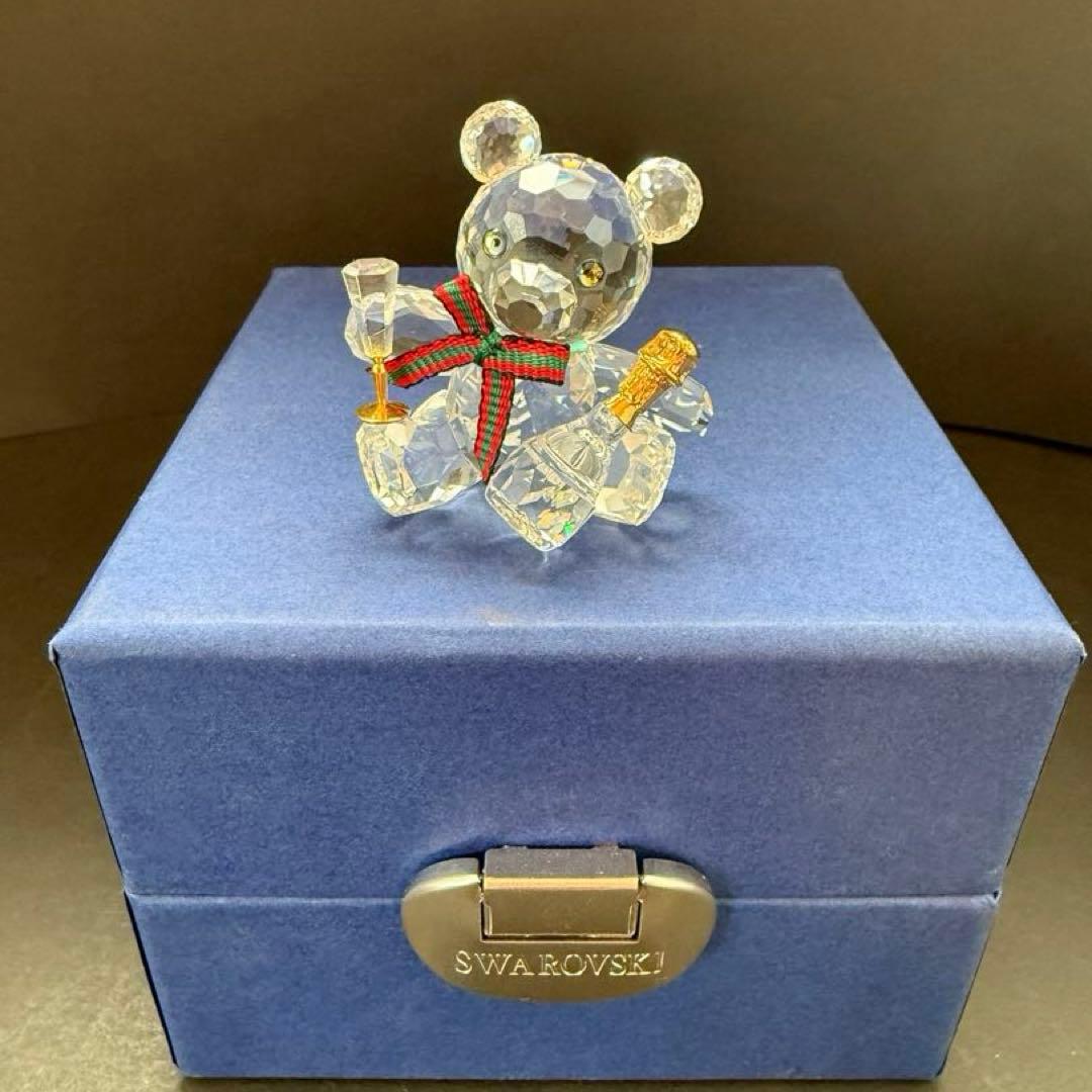 SWAROVSKI スワロフスキー クリスベア 乾杯
