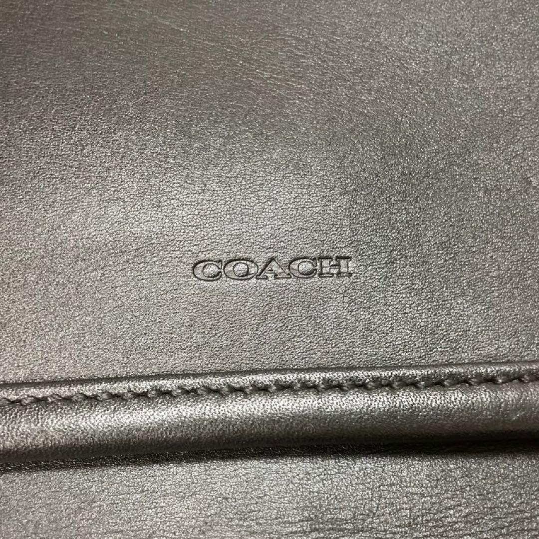 美品 coach ボディバッグ レガシー ターンロック レザー 黒 y2k
