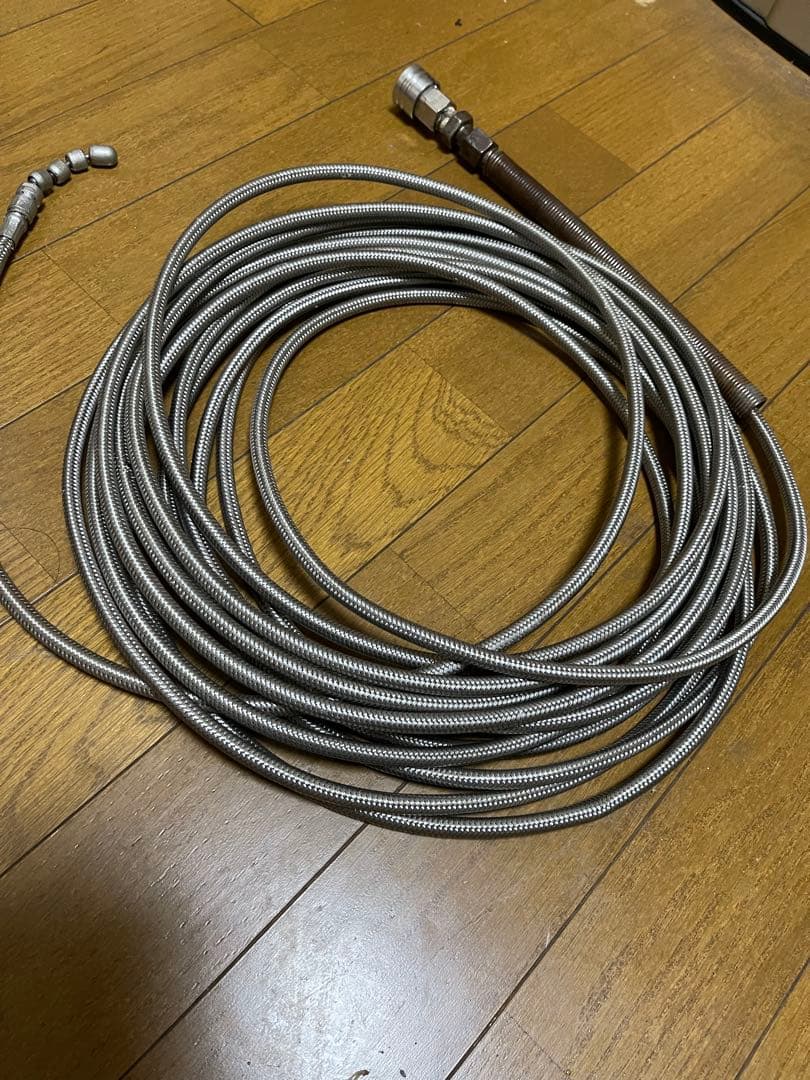 ニ*カ様 高圧洗浄ホース(ジャンク品)ノズル近く一箇所水漏れあり