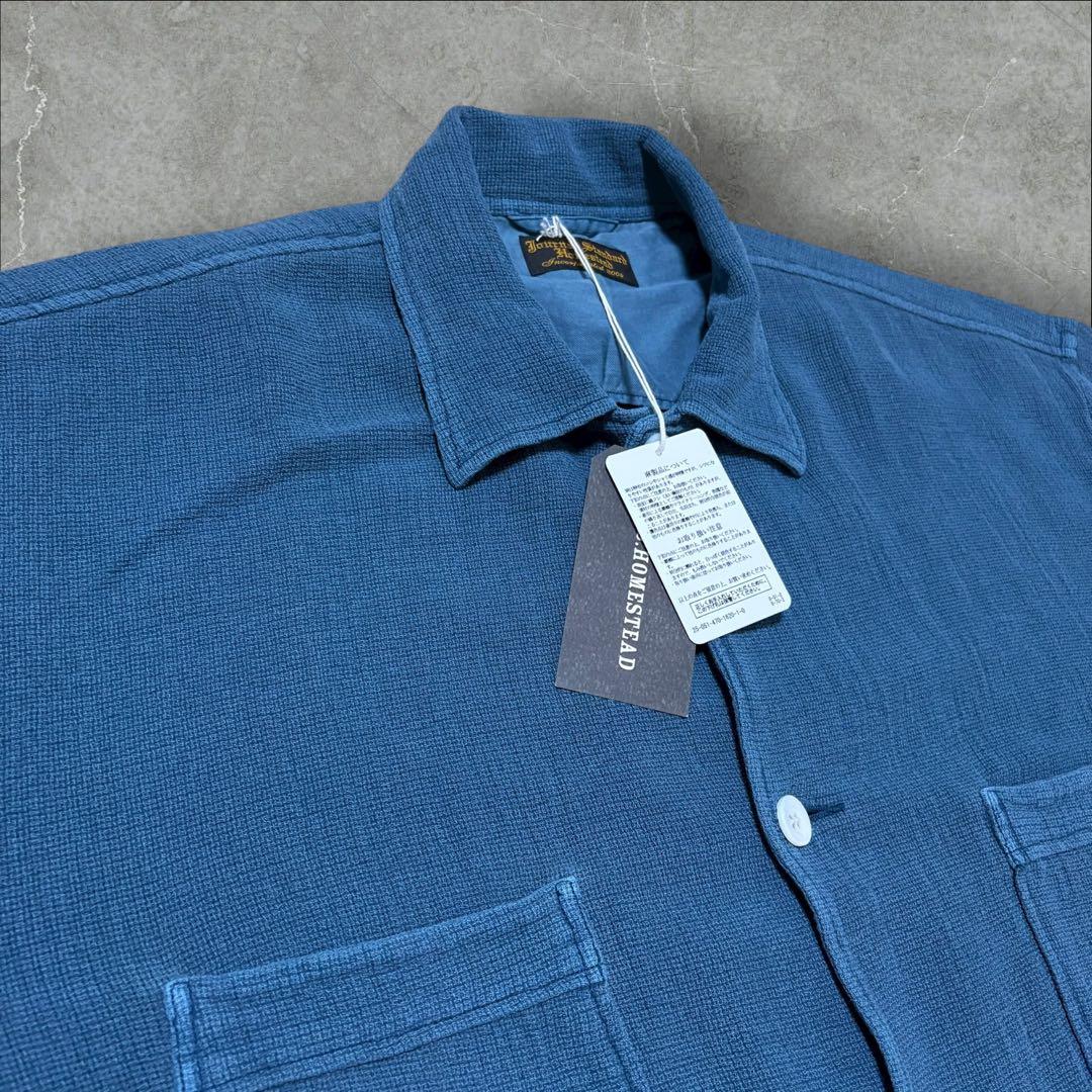 タグ付き新品 J.S.stead / サルファー CL パナマ シャツ