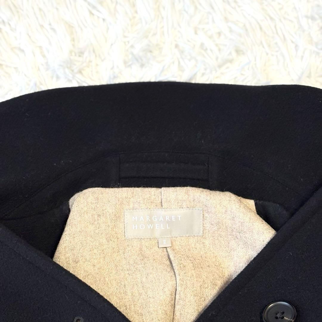 MARGARET HOWELL ウールジャケット シングル ブラック Ⅱ M