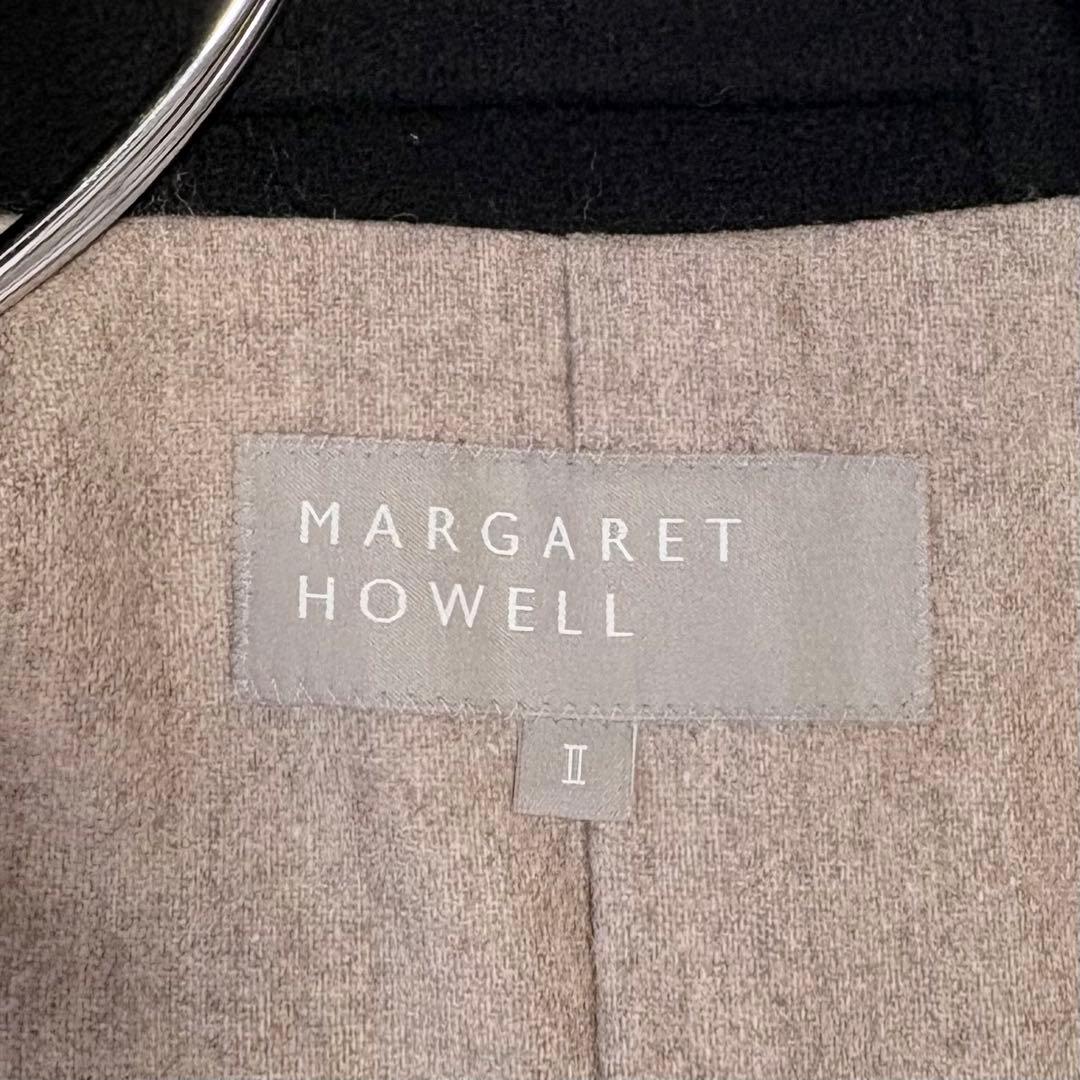 MARGARET HOWELL ウールジャケット シングル ブラック Ⅱ M