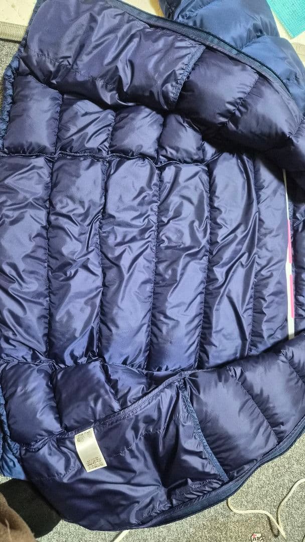 モンベル　ライトアルパイン　ダウンジャケット　アウトドアウェア