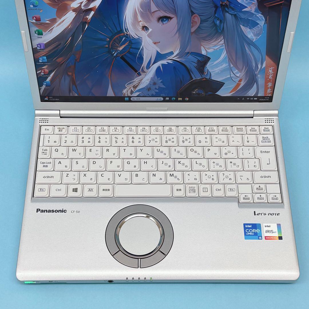 070準美品 レッツノートCF-SV1 i5 第11世代 16GB office