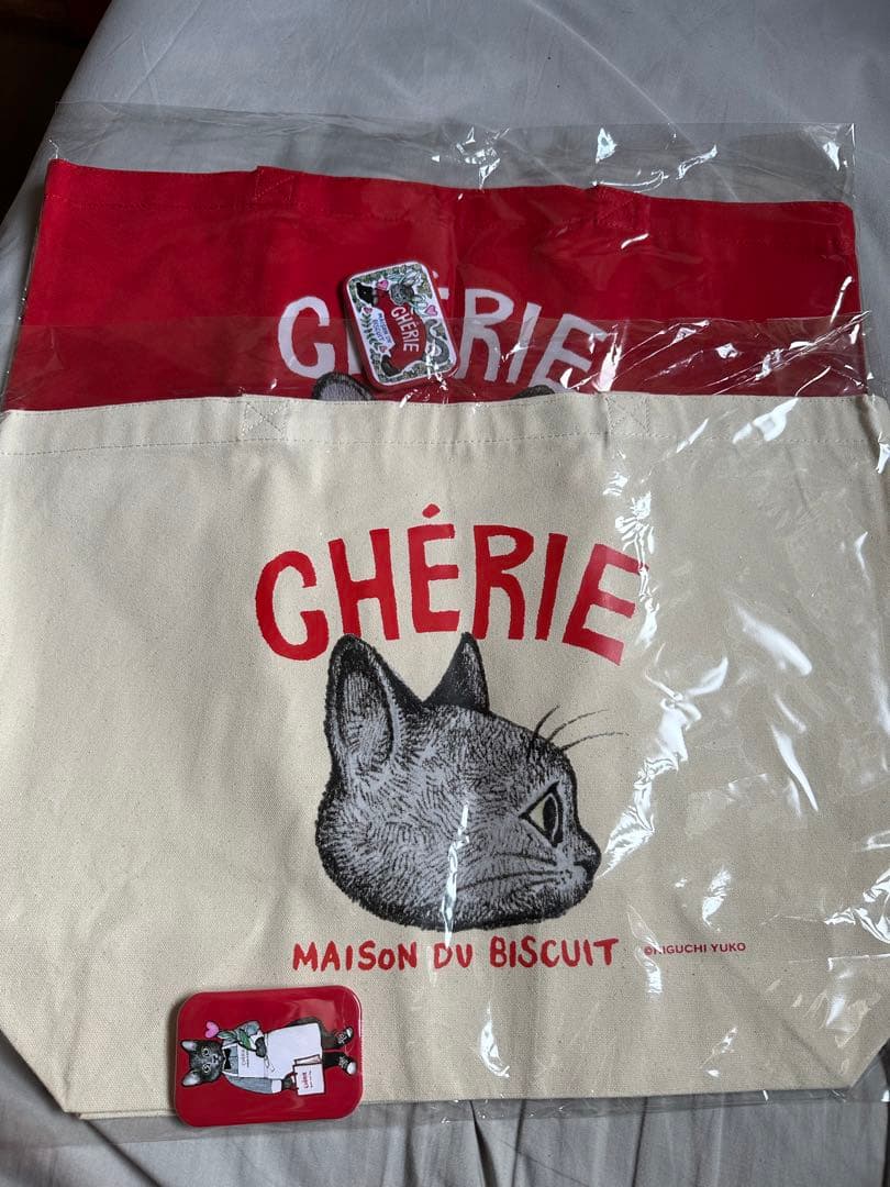 CHERIExヒグチユウコ コラボ メゾンドビスキュイ トートバッグ オマケ付き
