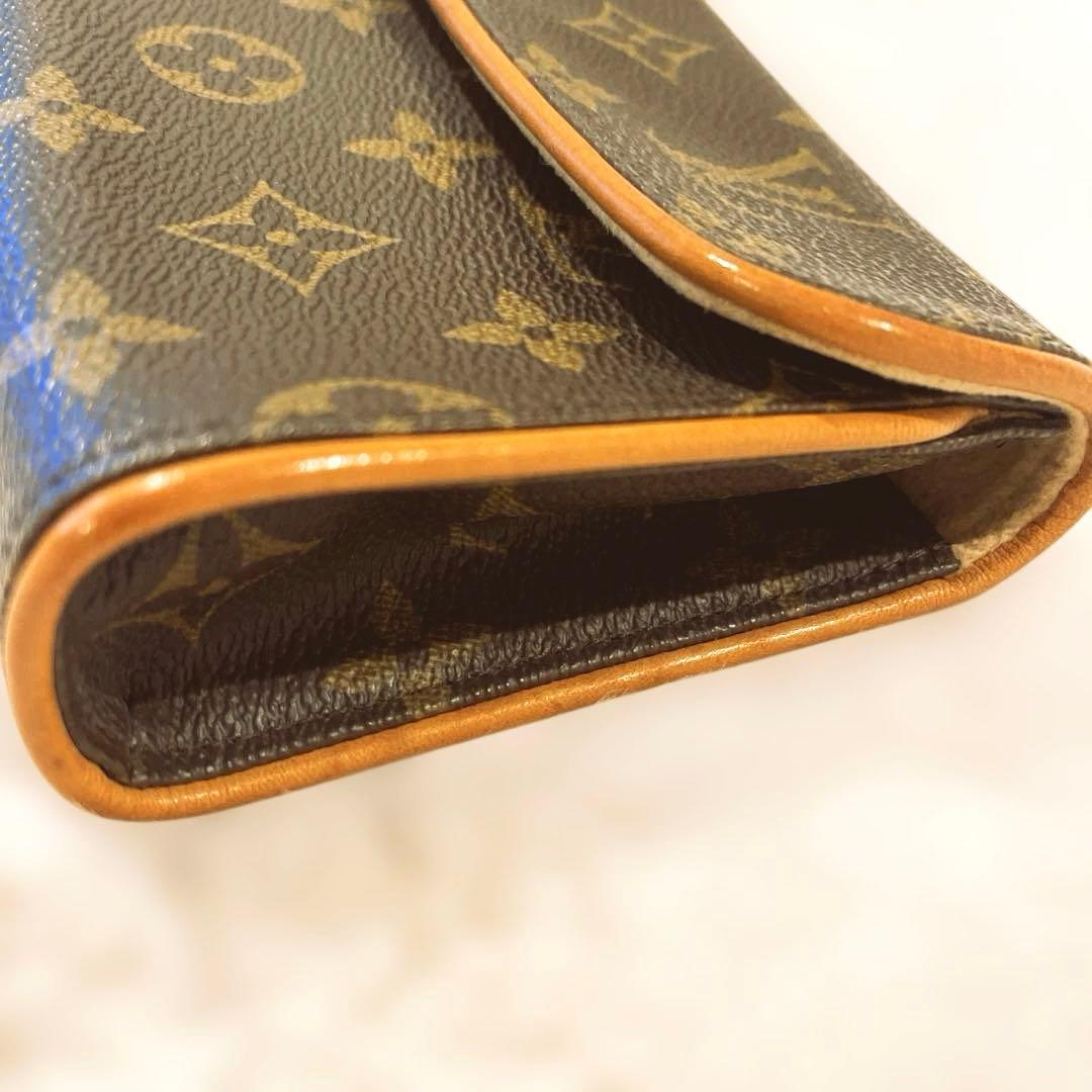 【美品】ルイヴィトン ポシェット フロランティーヌ モノグラム